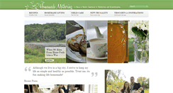 Desktop Screenshot of homemademothering.com